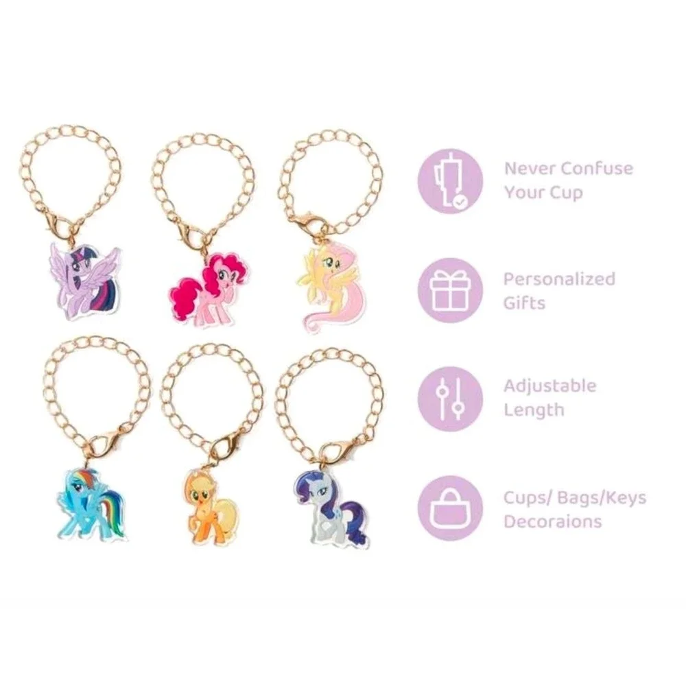 My Little Pony‎ Inspired Keychain Tumbler Charm! Rainbow Dash!